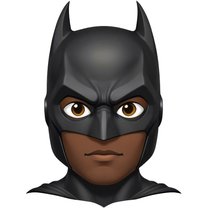 Black Batman  emoji