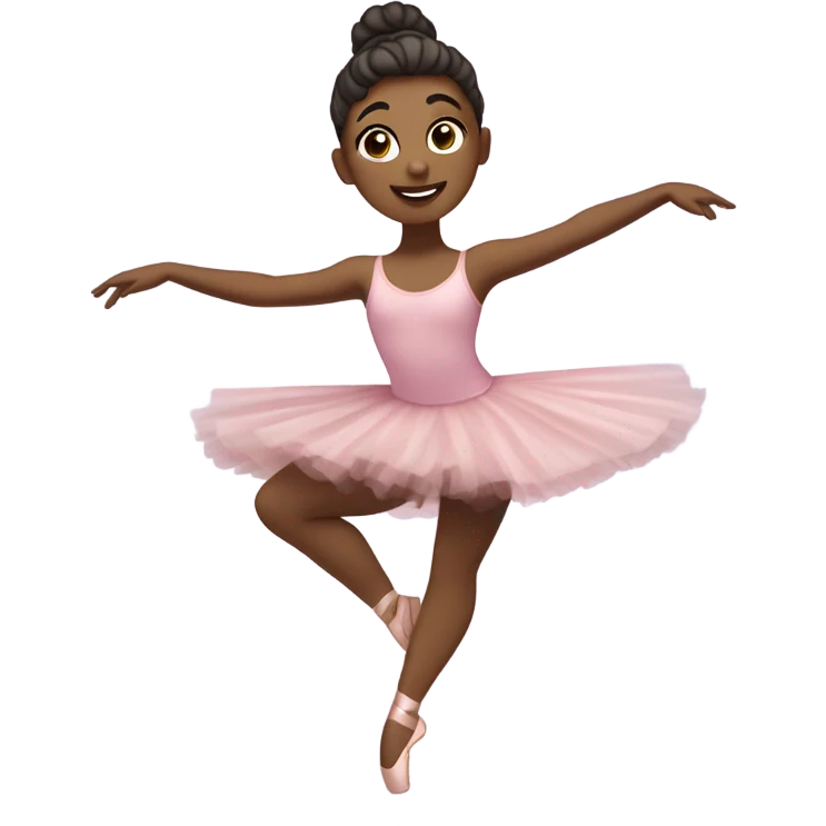 Ella doing ballet  emoji