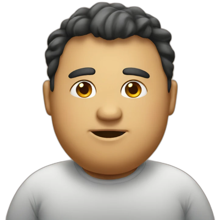 fat emoji