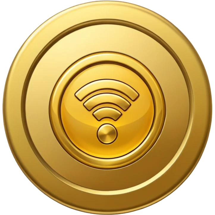 wifi coin  emoji