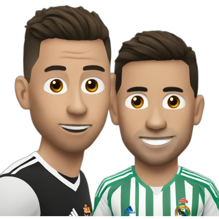 Ronaldo messi emoji