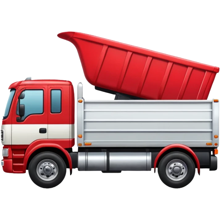 Truck Wildberries company. Side view emoji