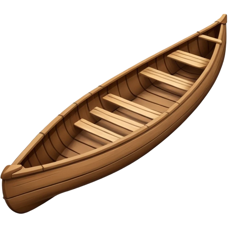 canoe small boat. emoji