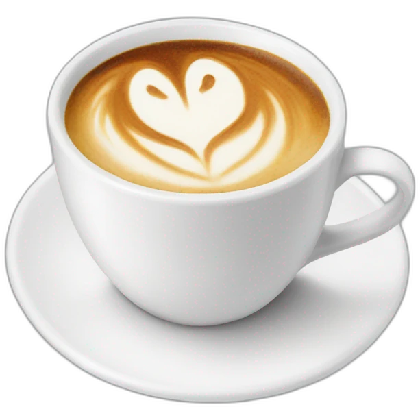 Dior cappuccino cup emoji