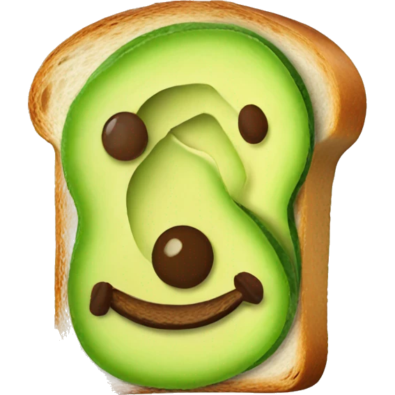 Avocado toast emoji