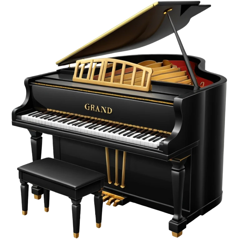 piano with no brand emoji