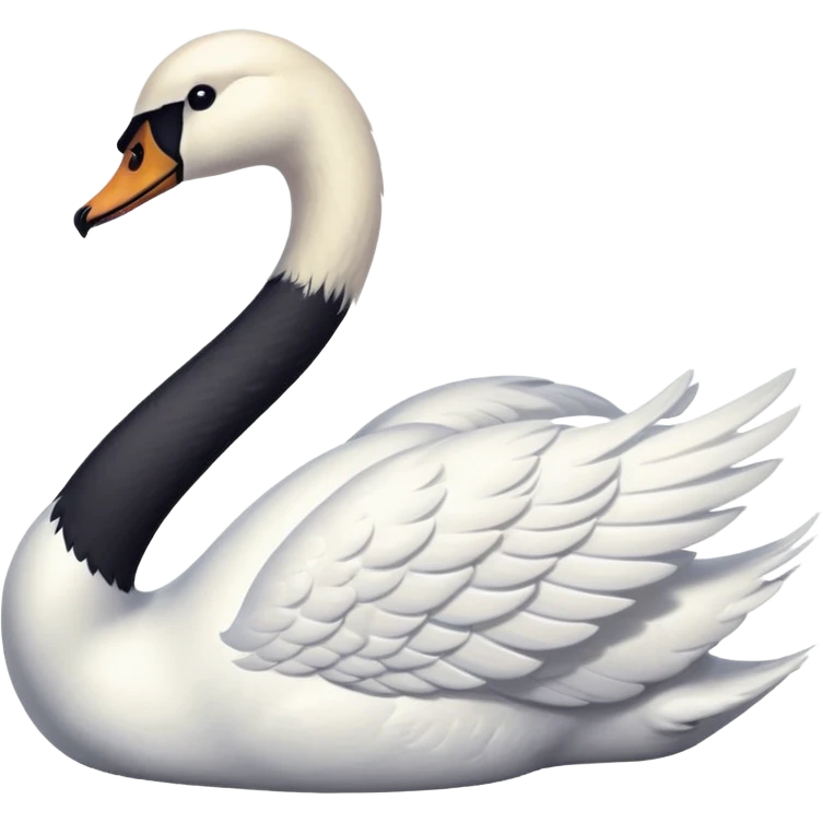 white swan emoji