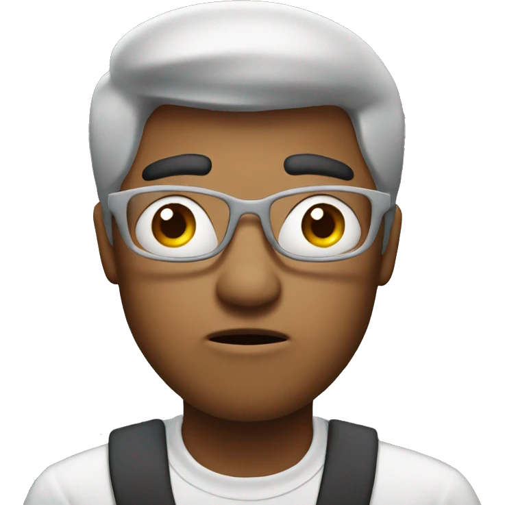 verizon rep with sad face emoji