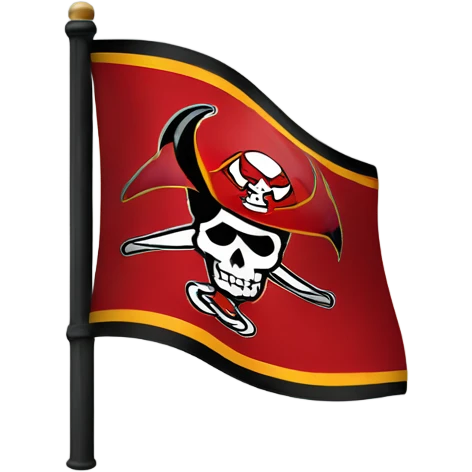 Tampa bay bucs flag emoji