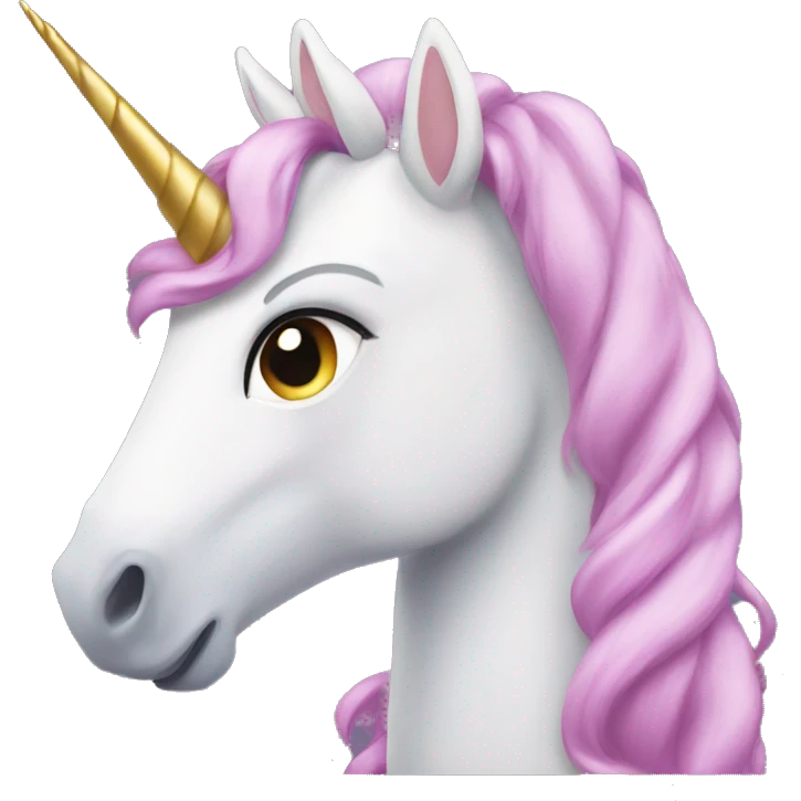 Unicorn princess emoji