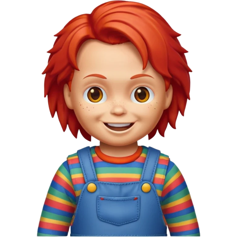 Un emojin de chuky emoji