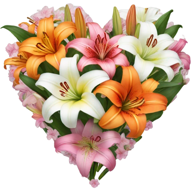 Heart with Lilly’s  emoji