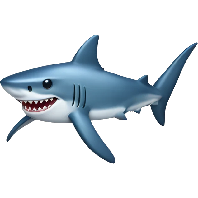 Shark with a knot emoji