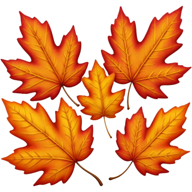 autumn leaves emoji