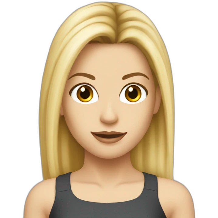Young Sandra Bullock with blonde hair emoji