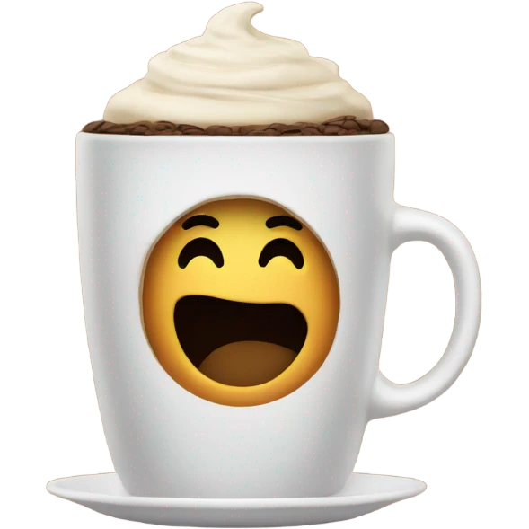 coffe inside a copo americano emoji
