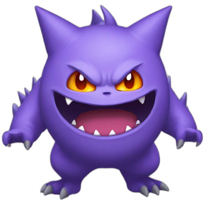Gengar full body emoji