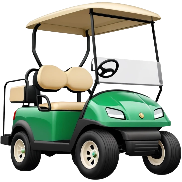 Club car golf cart emoji
