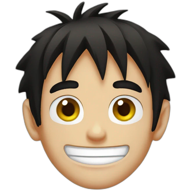 Luffy emoji