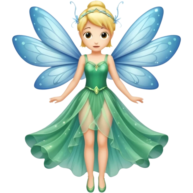 Fairy flying  emoji