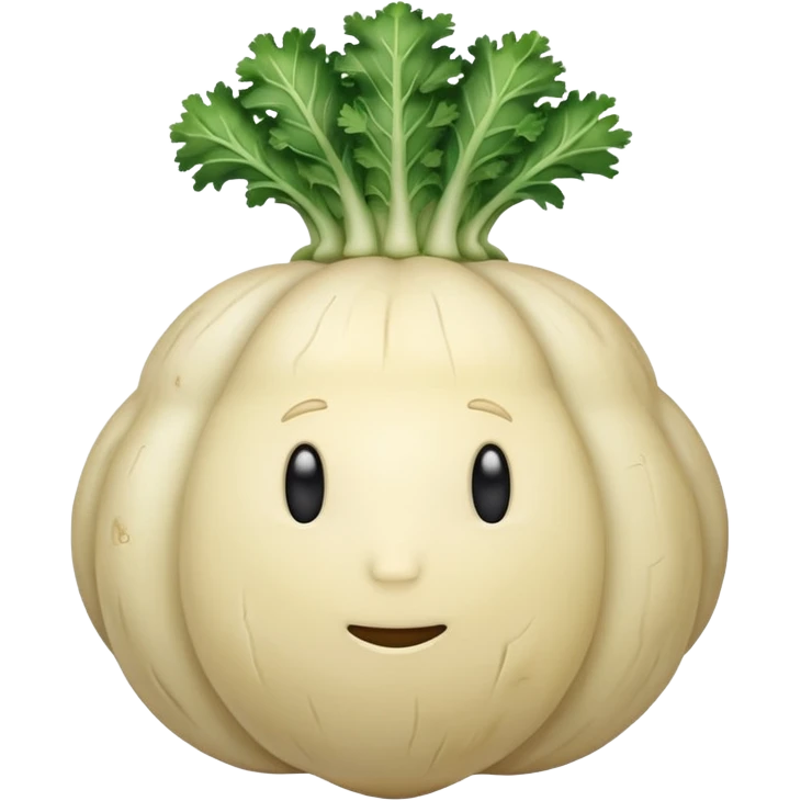 celeriac without green part emoji