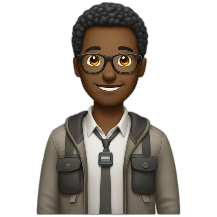 african geek emoji