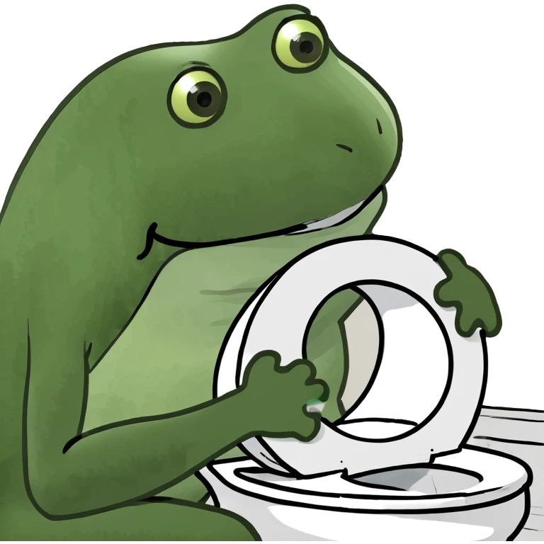 struggling on toilet  emoji