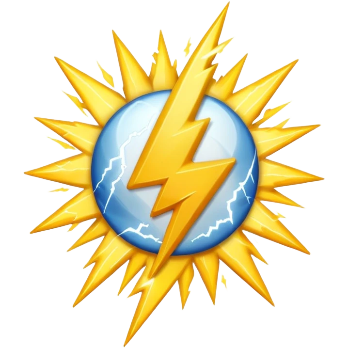 lightning flash emoji