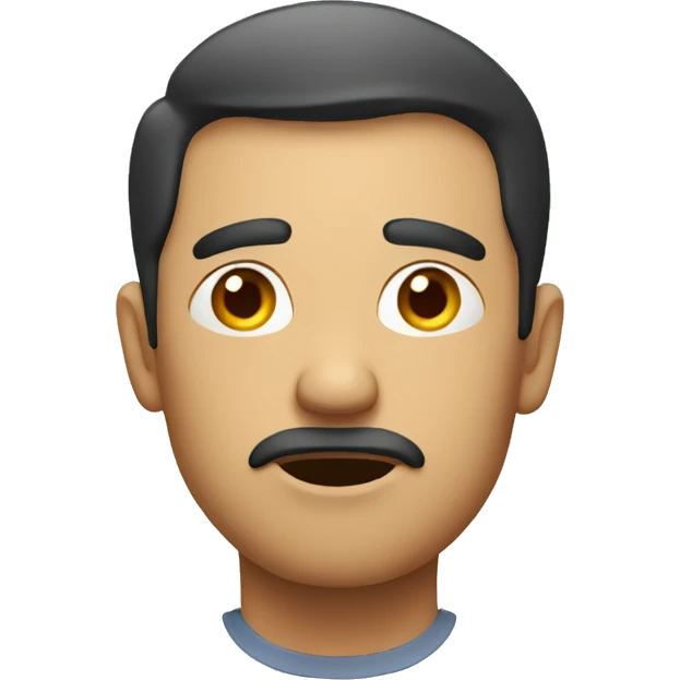 confused man emoji