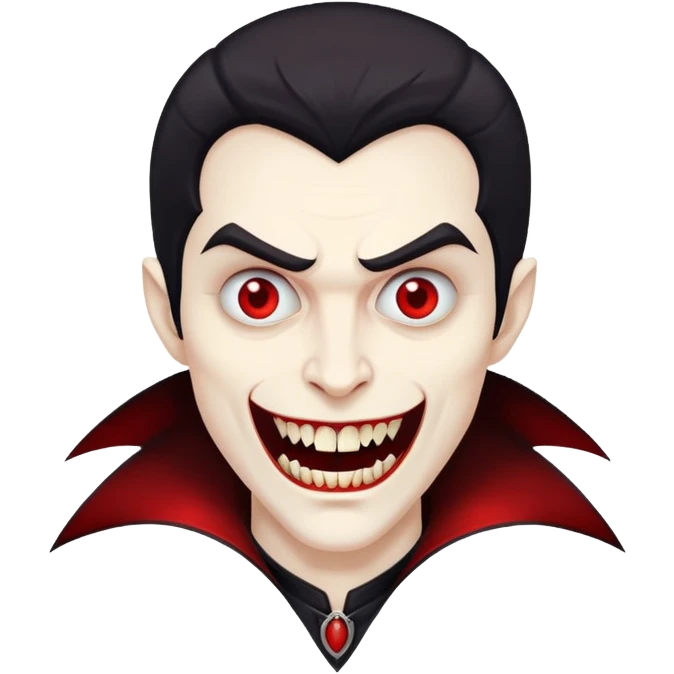 classic vampire emoji