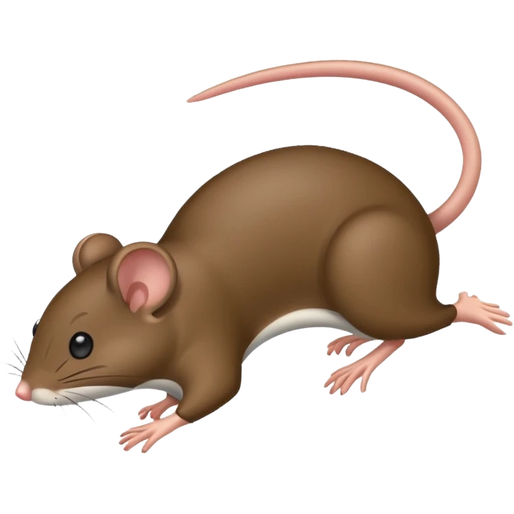une souris qui fait un saut en longueur emoji