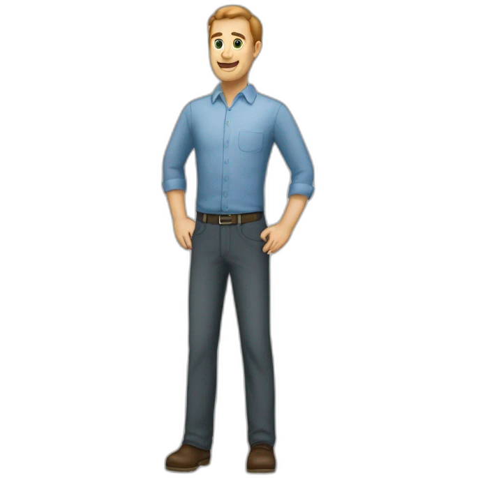 Mark greene from arpin international standing emoji