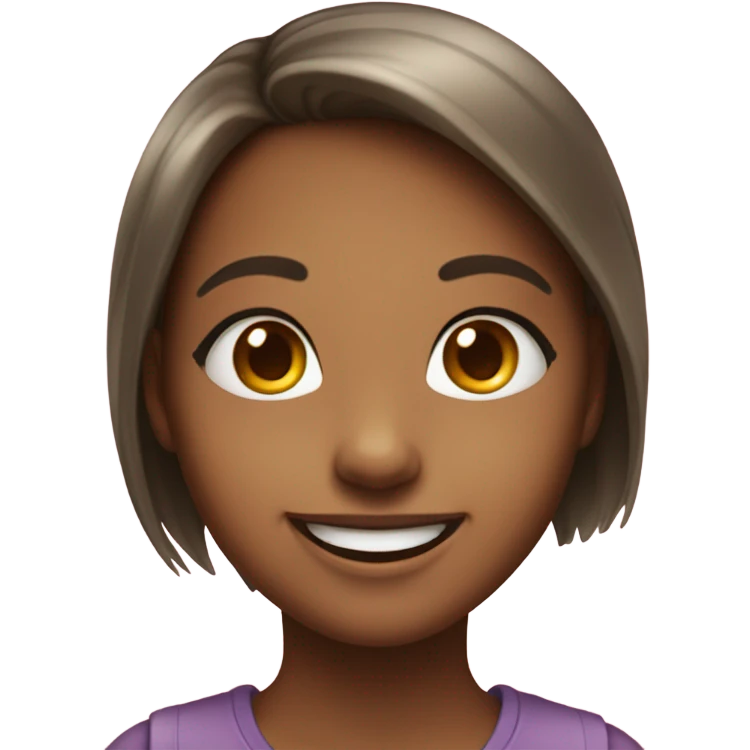 happy girl emoji
