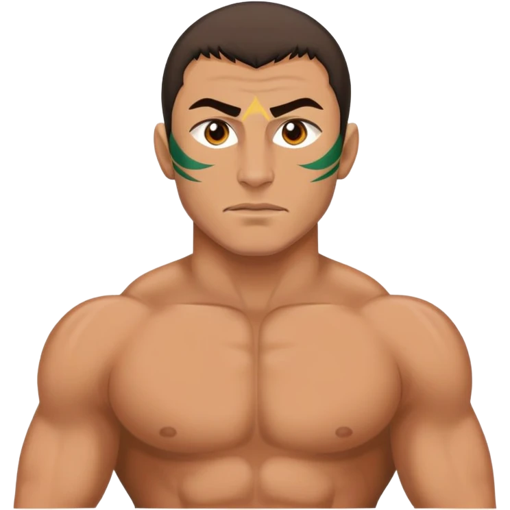 Dagestani wrestler in traditional style emoji