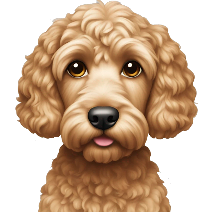 Cockapoo apricot emoji
