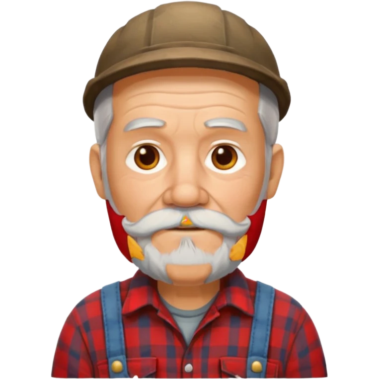 lumberjack grandpa emoji