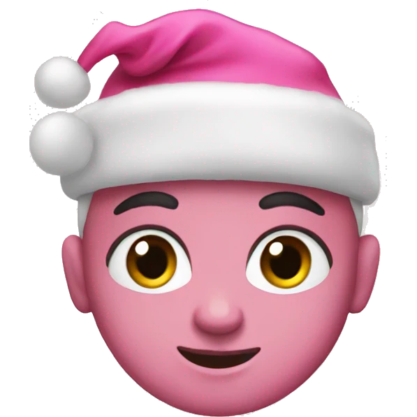 Pink Christmas  emoji