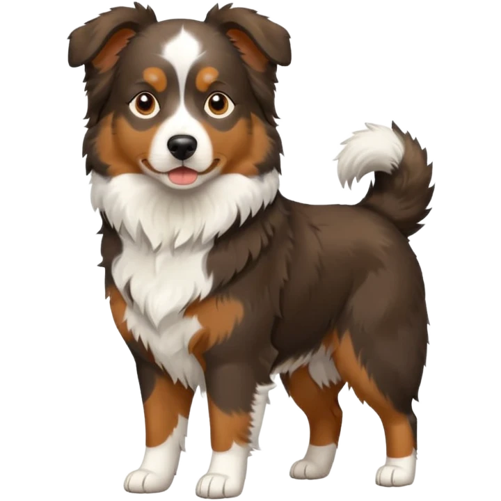 Australian shepherd dog emoji