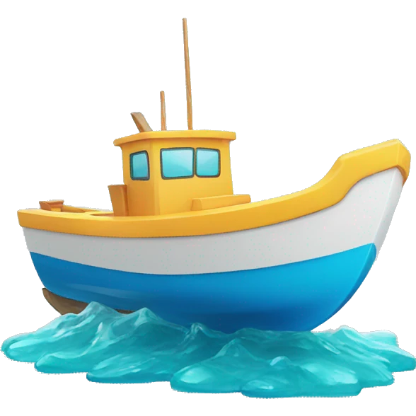 resin boat emoji