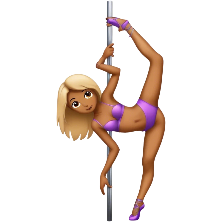 pole dancing emoji