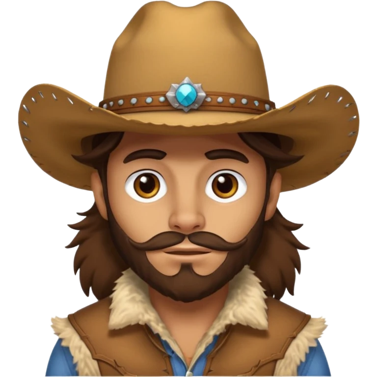 A Beast with cowboy hat on  emoji