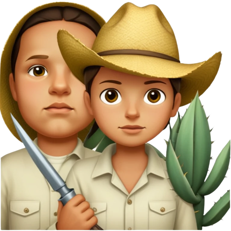 Agave Harvester emoji