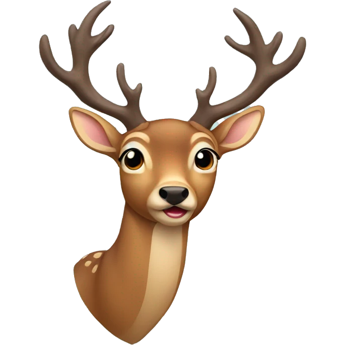 Deer emoji