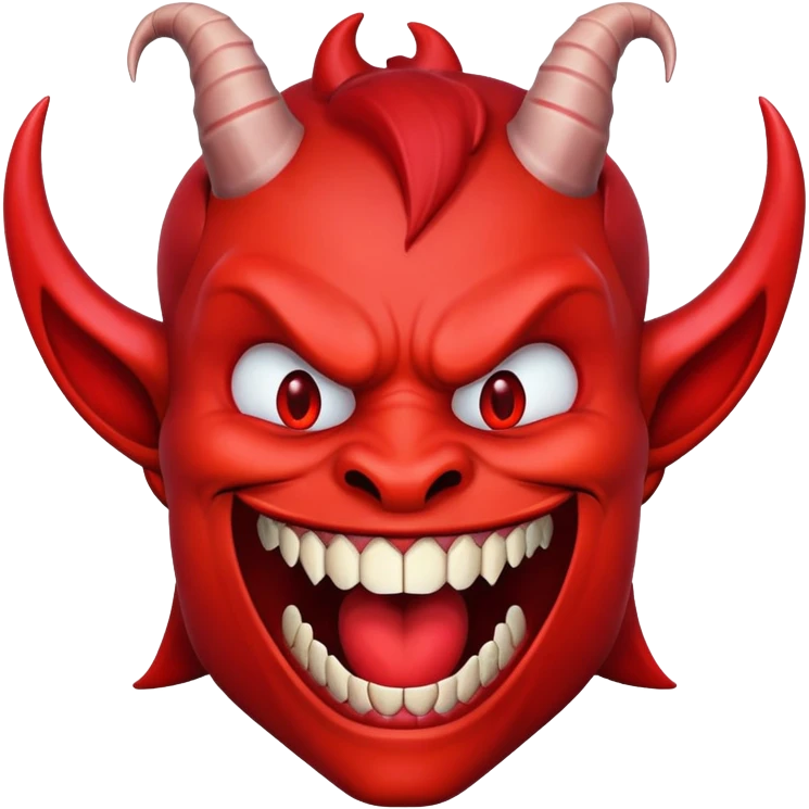 devil laughing  emoji