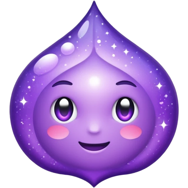 glitter purple remedy emoji