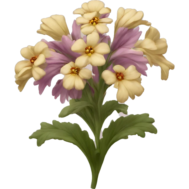 victorian flower  emoji