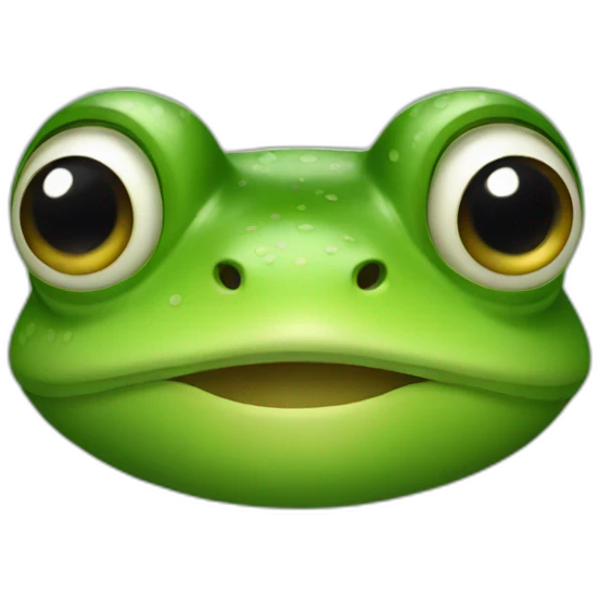 frog face emoji