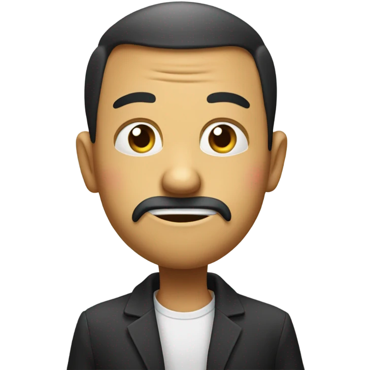 Emoji judging someone emoji