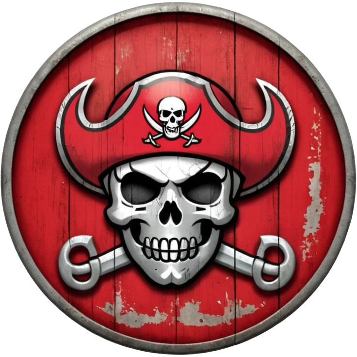 Tampa bay buccaneers vintage logo emoji