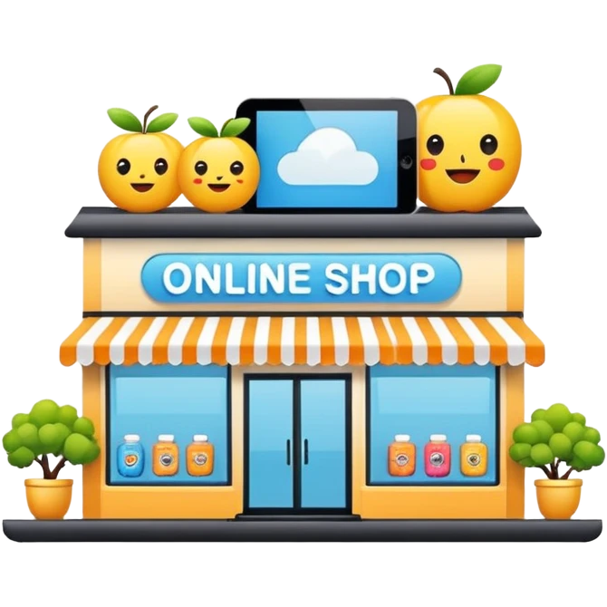 online shop emoji